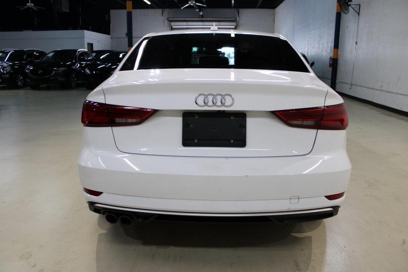 2017 Ibis White /Brown Audi A3 2.0T Premium (WAUAUGFF0H1) with an 2.0L 4-Cylinder TFSI engine, Automatic transmission, located at 15300 Midway Rd., Addison, TX, 75001, (972) 702-0011, 32.958321, -96.838074 - Photo#3