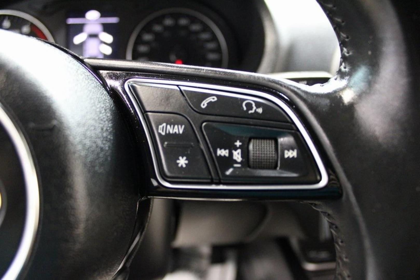 2017 Ibis White /Brown Audi A3 2.0T Premium (WAUAUGFF0H1) with an 2.0L 4-Cylinder TFSI engine, Automatic transmission, located at 15300 Midway Rd., Addison, TX, 75001, (972) 702-0011, 32.958321, -96.838074 - Photo#17