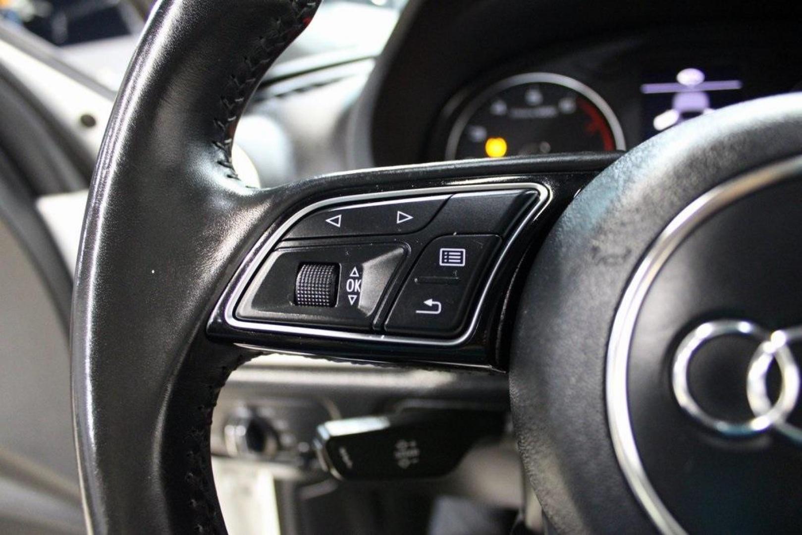 2017 Ibis White /Brown Audi A3 2.0T Premium (WAUAUGFF0H1) with an 2.0L 4-Cylinder TFSI engine, Automatic transmission, located at 15300 Midway Rd., Addison, TX, 75001, (972) 702-0011, 32.958321, -96.838074 - Photo#18