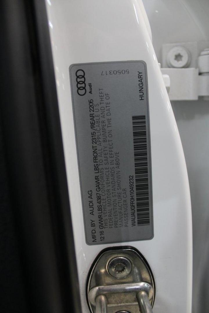 2017 Ibis White /Brown Audi A3 2.0T Premium (WAUAUGFF0H1) with an 2.0L 4-Cylinder TFSI engine, Automatic transmission, located at 15300 Midway Rd., Addison, TX, 75001, (972) 702-0011, 32.958321, -96.838074 - Photo#22