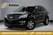 2017 Mosaic Black Metallic /Ebony/Saddle Up Chevrolet Traverse LT (1GNKRGKD3HJ) with an 3.6L V6 SIDI engine, Automatic transmission, located at 15300 Midway Rd., Addison, TX, 75001, (972) 702-0011, 32.958321, -96.838074 - Photo#0