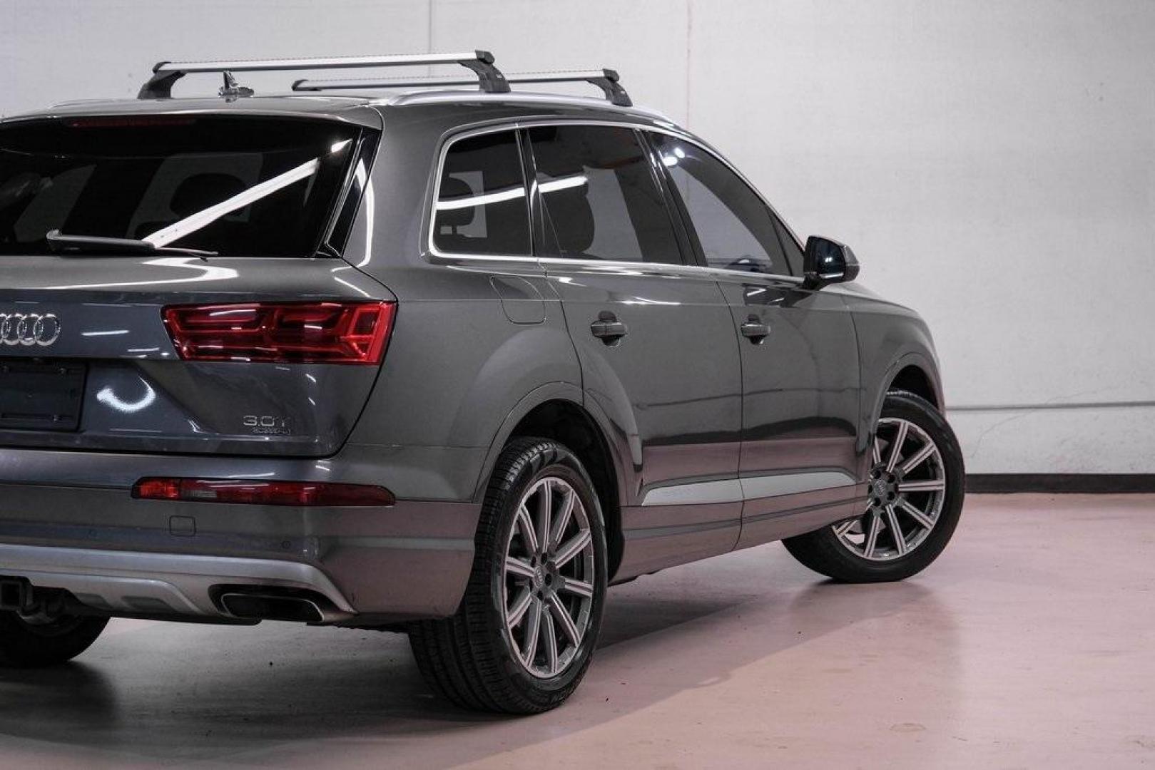 2018 Gray Metallic /Black Audi Q7 3.0T Prestige (WA1VAAF79JD) with an 3.0L TFSI V6 DOHC engine, Automatic transmission, located at 15300 Midway Rd., Addison, TX, 75001, (972) 702-0011, 32.958321, -96.838074 - Photo#12