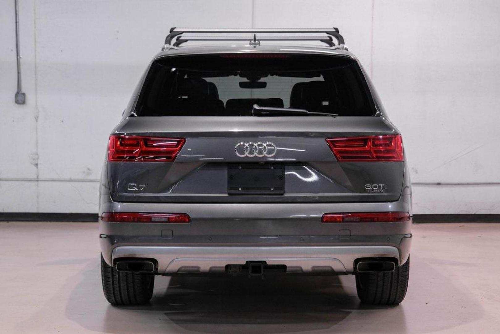 2018 Gray Metallic /Black Audi Q7 3.0T Prestige (WA1VAAF79JD) with an 3.0L TFSI V6 DOHC engine, Automatic transmission, located at 15300 Midway Rd., Addison, TX, 75001, (972) 702-0011, 32.958321, -96.838074 - Photo#13