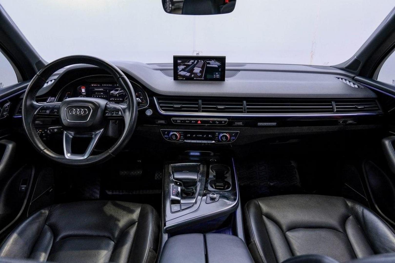 2018 Gray Metallic /Black Audi Q7 3.0T Prestige (WA1VAAF79JD) with an 3.0L TFSI V6 DOHC engine, Automatic transmission, located at 15300 Midway Rd., Addison, TX, 75001, (972) 702-0011, 32.958321, -96.838074 - Photo#20