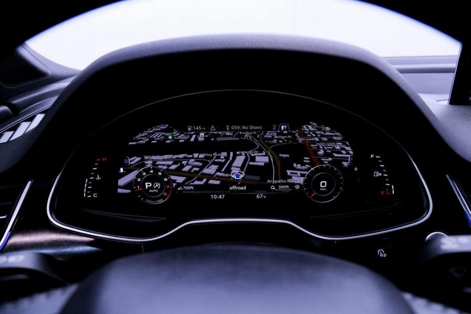 2018 Gray Metallic /Black Audi Q7 3.0T Prestige (WA1VAAF79JD) with an 3.0L TFSI V6 DOHC engine, Automatic transmission, located at 15300 Midway Rd., Addison, TX, 75001, (972) 702-0011, 32.958321, -96.838074 - Photo#25