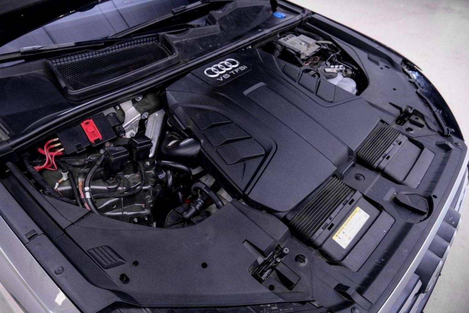 2018 Gray Metallic /Black Audi Q7 3.0T Prestige (WA1VAAF79JD) with an 3.0L TFSI V6 DOHC engine, Automatic transmission, located at 15300 Midway Rd., Addison, TX, 75001, (972) 702-0011, 32.958321, -96.838074 - Photo#69