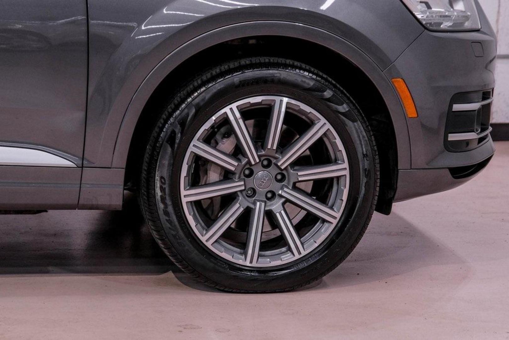 2018 Gray Metallic /Black Audi Q7 3.0T Prestige (WA1VAAF79JD) with an 3.0L TFSI V6 DOHC engine, Automatic transmission, located at 15300 Midway Rd., Addison, TX, 75001, (972) 702-0011, 32.958321, -96.838074 - Photo#71