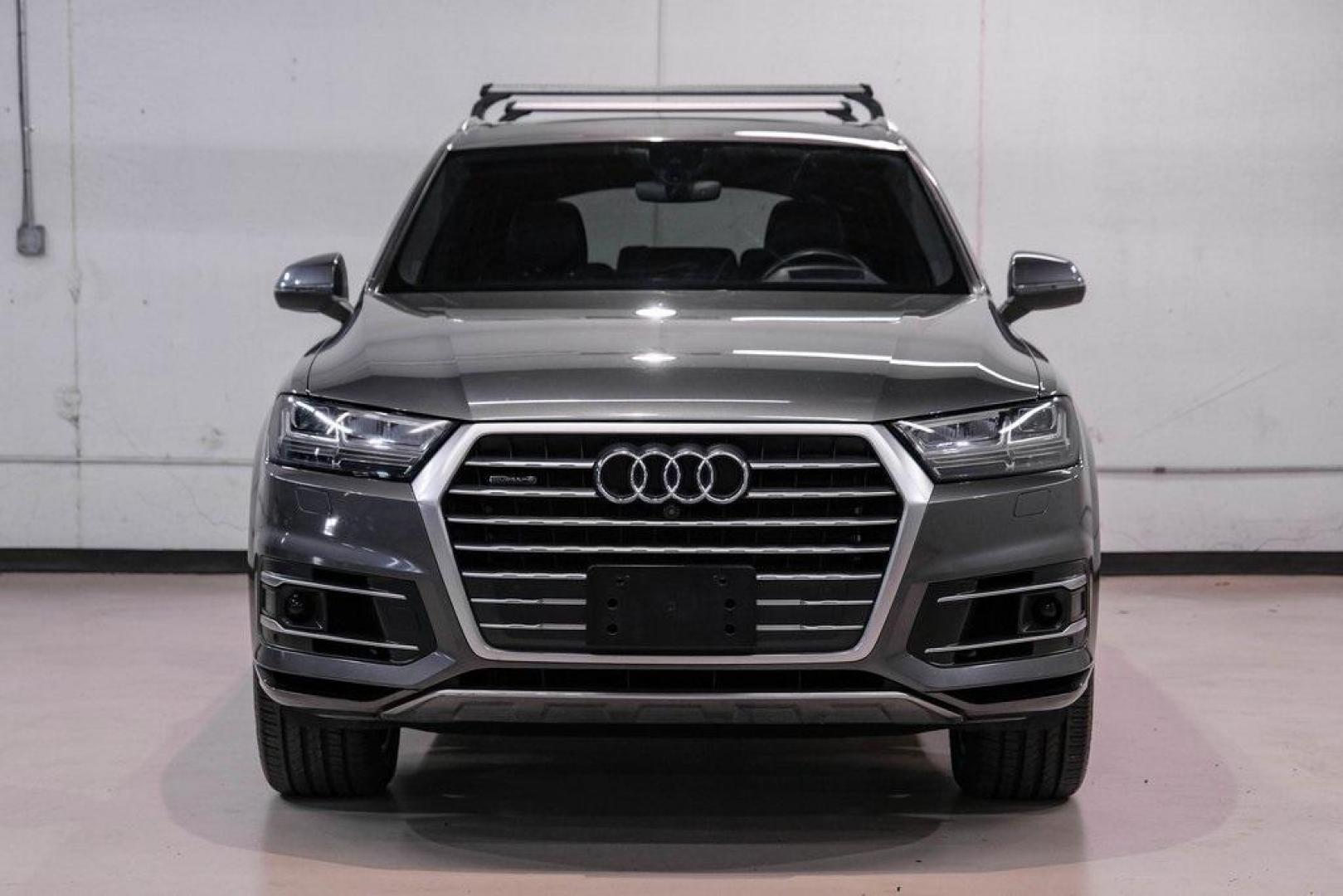 2018 Gray Metallic /Black Audi Q7 3.0T Prestige (WA1VAAF79JD) with an 3.0L TFSI V6 DOHC engine, Automatic transmission, located at 15300 Midway Rd., Addison, TX, 75001, (972) 702-0011, 32.958321, -96.838074 - Photo#6