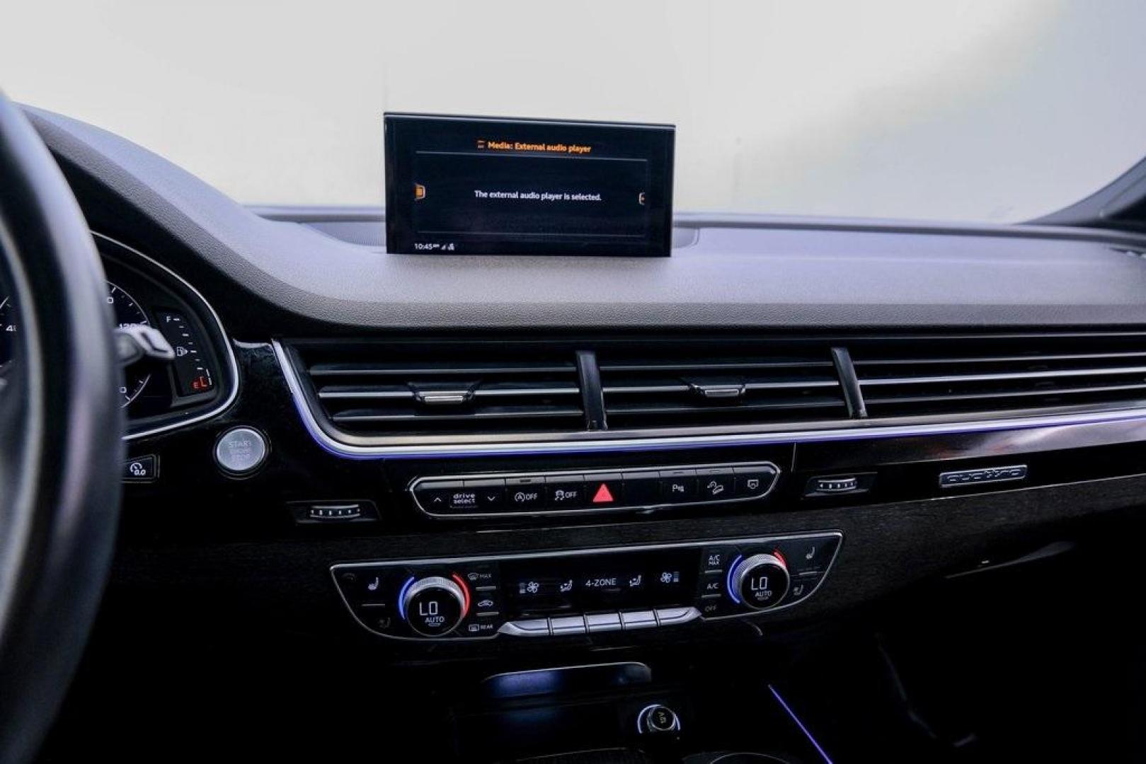 2018 Gray Metallic /Black Audi Q7 3.0T Prestige (WA1VAAF79JD) with an 3.0L TFSI V6 DOHC engine, Automatic transmission, located at 15300 Midway Rd., Addison, TX, 75001, (972) 702-0011, 32.958321, -96.838074 - Photo#34