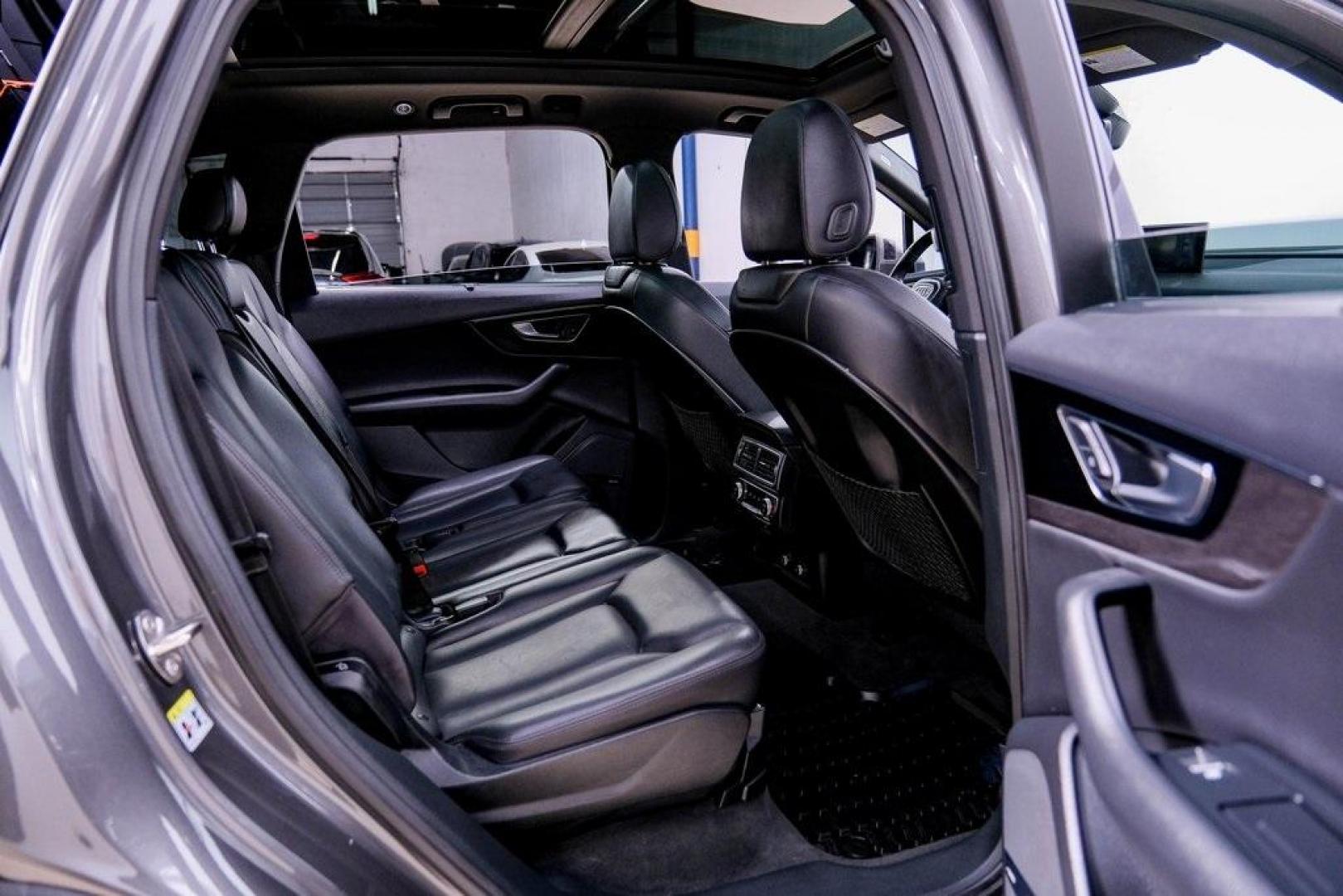 2018 Gray Metallic /Black Audi Q7 3.0T Prestige (WA1VAAF79JD) with an 3.0L TFSI V6 DOHC engine, Automatic transmission, located at 15300 Midway Rd., Addison, TX, 75001, (972) 702-0011, 32.958321, -96.838074 - Photo#43