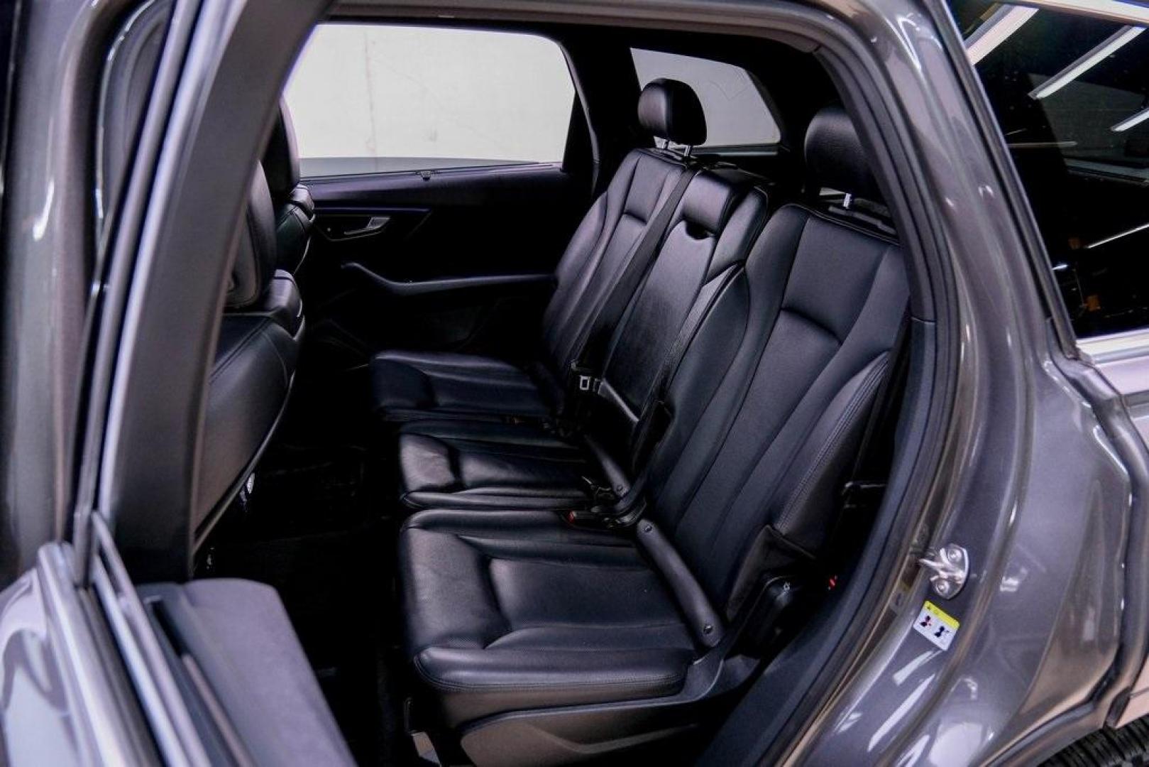 2018 Gray Metallic /Black Audi Q7 3.0T Prestige (WA1VAAF79JD) with an 3.0L TFSI V6 DOHC engine, Automatic transmission, located at 15300 Midway Rd., Addison, TX, 75001, (972) 702-0011, 32.958321, -96.838074 - Photo#47