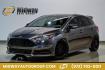 2015 Magnetic /Black Ford Focus ST (1FADP3L93FL) with an EcoBoost 2.0L I4 GTDi DOHC Turbocharged VCT engine, Manual transmission, located at 15300 Midway Rd., Addison, TX, 75001, (972) 702-0011, 32.958321, -96.838074 - Photo#0
