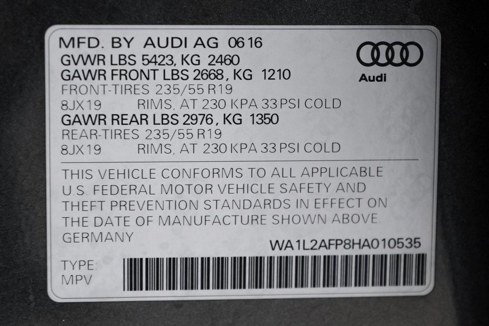 2017 Daytona Gray Pearl /Black Audi Q5 2.0T Premium Plus (WA1L2AFP8HA) with an 2.0L 4-Cylinder TFSI engine, Automatic transmission, located at 15300 Midway Rd., Addison, TX, 75001, (972) 702-0011, 32.958321, -96.838074 - 2018 Audi Q7 2.0T Premium Plus Quattro<br><br>Now Available at Midway Auto Group, Addison, Texas<br><br>Sophisticated, powerful, and exceptionally refined the 2018 Audi Q7 Premium Plus Quattro delivers true luxury SUV performance with three-row versatility and advanced German engineering. With a pre - Photo#74