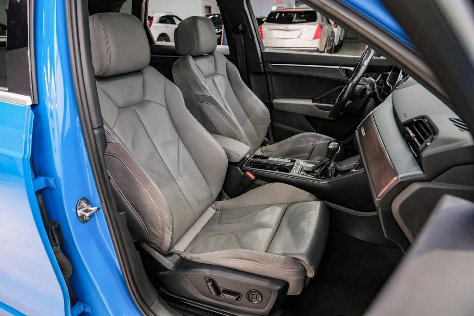 2020 Blue /Rotor Gray W/Anthracite Audi Q3 Premium Plus S line (WA1EEDF37L1) with an 2.0L 4-Cylinder TFSI engine, Automatic transmission, located at 15300 Midway Rd., Addison, TX, 75001, (972) 702-0011, 32.958321, -96.838074 - 020 Audi Q3 S line Premium Plus Quattro<br><br>Now Available at Midway Auto Group, Addison, Texas<br><br>Stylish, compact, and packed with premium features the 2020 Audi Q3 S line Premium Plus Quattro delivers upscale comfort and confident performance in a versatile small SUV. With its S line exteri - Photo#37