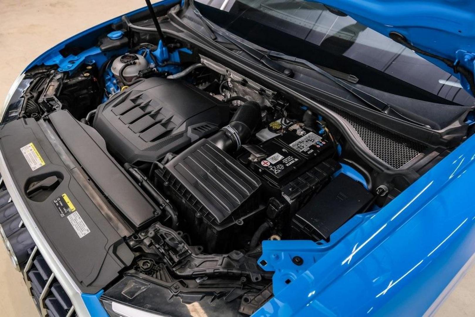 2020 Blue /Rotor Gray W/Anthracite Audi Q3 Premium Plus S line (WA1EEDF37L1) with an 2.0L 4-Cylinder TFSI engine, Automatic transmission, located at 15300 Midway Rd., Addison, TX, 75001, (972) 702-0011, 32.958321, -96.838074 - 020 Audi Q3 S line Premium Plus Quattro<br><br>Now Available at Midway Auto Group, Addison, Texas<br><br>Stylish, compact, and packed with premium features the 2020 Audi Q3 S line Premium Plus Quattro delivers upscale comfort and confident performance in a versatile small SUV. With its S line exteri - Photo#56