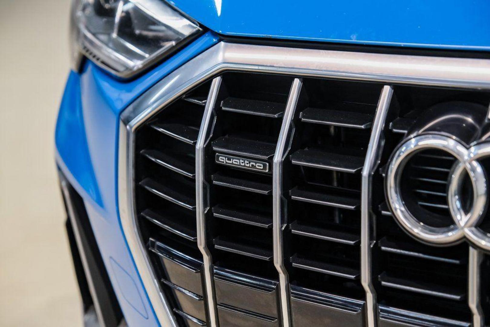 2020 Blue /Rotor Gray W/Anthracite Audi Q3 Premium Plus S line (WA1EEDF37L1) with an 2.0L 4-Cylinder TFSI engine, Automatic transmission, located at 15300 Midway Rd., Addison, TX, 75001, (972) 702-0011, 32.958321, -96.838074 - 020 Audi Q3 S line Premium Plus Quattro<br><br>Now Available at Midway Auto Group, Addison, Texas<br><br>Stylish, compact, and packed with premium features the 2020 Audi Q3 S line Premium Plus Quattro delivers upscale comfort and confident performance in a versatile small SUV. With its S line exteri - Photo#53