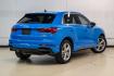 2020 Blue /Rotor Gray W/Anthracite Audi Q3 Premium Plus S line (WA1EEDF37L1) with an 2.0L 4-Cylinder TFSI engine, Automatic transmission, located at 15300 Midway Rd., Addison, TX, 75001, (972) 702-0011, 32.958321, -96.838074 - 020 Audi Q3 S line Premium Plus Quattro<br><br>Now Available at Midway Auto Group, Addison, Texas<br><br>Stylish, compact, and packed with premium features the 2020 Audi Q3 S line Premium Plus Quattro delivers upscale comfort and confident performance in a versatile small SUV. With its S line exteri- Photo#8