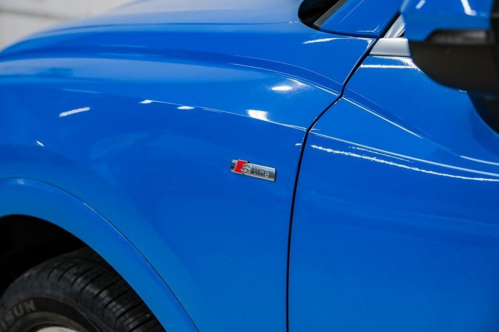 2020 Blue /Rotor Gray W/Anthracite Audi Q3 Premium Plus S line (WA1EEDF37L1) with an 2.0L 4-Cylinder TFSI engine, Automatic transmission, located at 15300 Midway Rd., Addison, TX, 75001, (972) 702-0011, 32.958321, -96.838074 - 020 Audi Q3 S line Premium Plus Quattro<br><br>Now Available at Midway Auto Group, Addison, Texas<br><br>Stylish, compact, and packed with premium features the 2020 Audi Q3 S line Premium Plus Quattro delivers upscale comfort and confident performance in a versatile small SUV. With its S line exteri- Photo#54