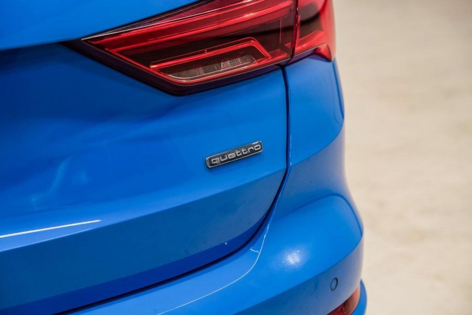 2020 Blue /Rotor Gray W/Anthracite Audi Q3 Premium Plus S line (WA1EEDF37L1) with an 2.0L 4-Cylinder TFSI engine, Automatic transmission, located at 15300 Midway Rd., Addison, TX, 75001, (972) 702-0011, 32.958321, -96.838074 - 020 Audi Q3 S line Premium Plus Quattro<br><br>Now Available at Midway Auto Group, Addison, Texas<br><br>Stylish, compact, and packed with premium features the 2020 Audi Q3 S line Premium Plus Quattro delivers upscale comfort and confident performance in a versatile small SUV. With its S line exteri- Photo#55