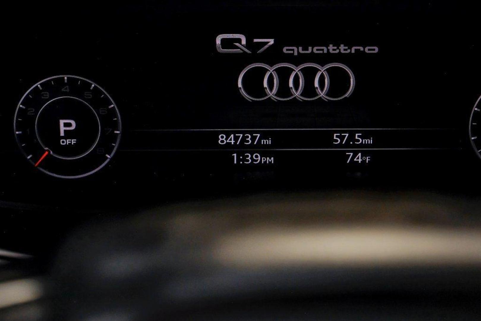 2018 Florett Silver Metallic /Black Audi Q7 2.0T Premium Plus (WA1LHAF70JD) with an 2.0L I4 TFSI DOHC engine, Automatic transmission, located at 15300 Midway Rd., Addison, TX, 75001, (972) 702-0011, 32.958321, -96.838074 - 2018 Audi Q7 3.0T Prestige Quattro<br><br>Now Available at Midway Auto Group, Addison, Texas<br><br>Luxurious, powerful, and technologically advanced the 2018 Audi Q7 Prestige Quattro represents the pinnacle of Audis three-row SUV lineup. With its supercharged V6 engine, exceptional ride quality, pr - Photo#23