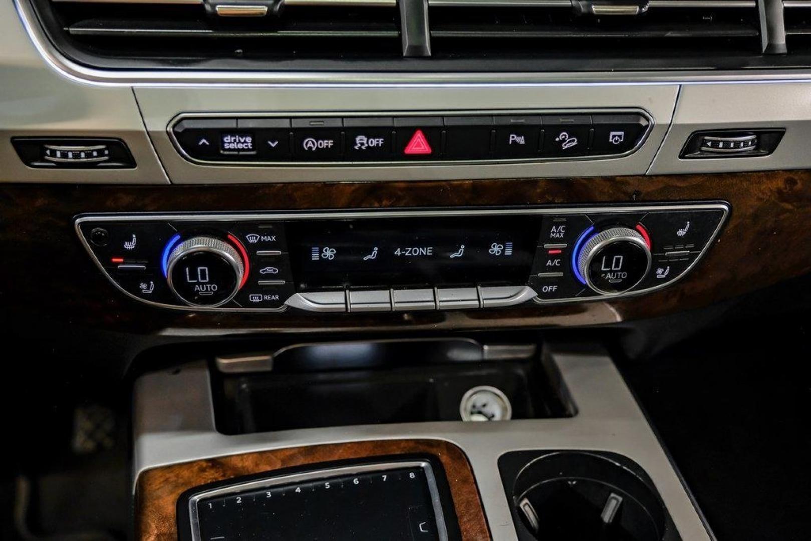 2018 Florett Silver Metallic /Black Audi Q7 2.0T Premium Plus (WA1LHAF70JD) with an 2.0L I4 TFSI DOHC engine, Automatic transmission, located at 15300 Midway Rd., Addison, TX, 75001, (972) 702-0011, 32.958321, -96.838074 - 2018 Audi Q7 3.0T Prestige Quattro<br><br>Now Available at Midway Auto Group, Addison, Texas<br><br>Luxurious, powerful, and technologically advanced the 2018 Audi Q7 Prestige Quattro represents the pinnacle of Audis three-row SUV lineup. With its supercharged V6 engine, exceptional ride quality, pr- Photo#32