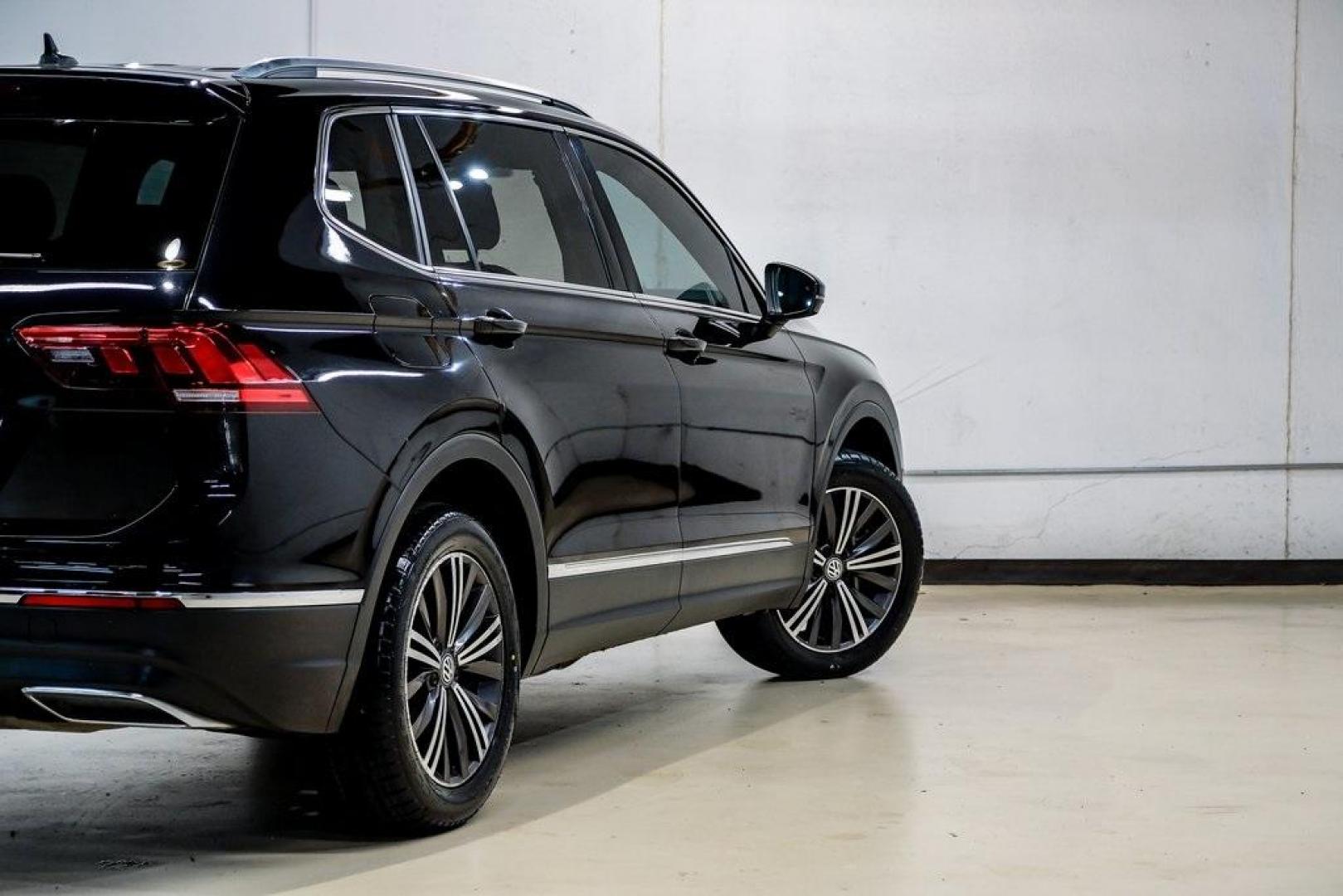 2019 Deep Black /Golden Oak and Black Volkswagen Tiguan 2.0T SEL (3VV3B7AX4KM) with an 2.0L TSI DOHC engine, Automatic transmission, located at 15300 Midway Rd., Addison, TX, 75001, (972) 702-0011, 32.958321, -96.838074 - Photo#12