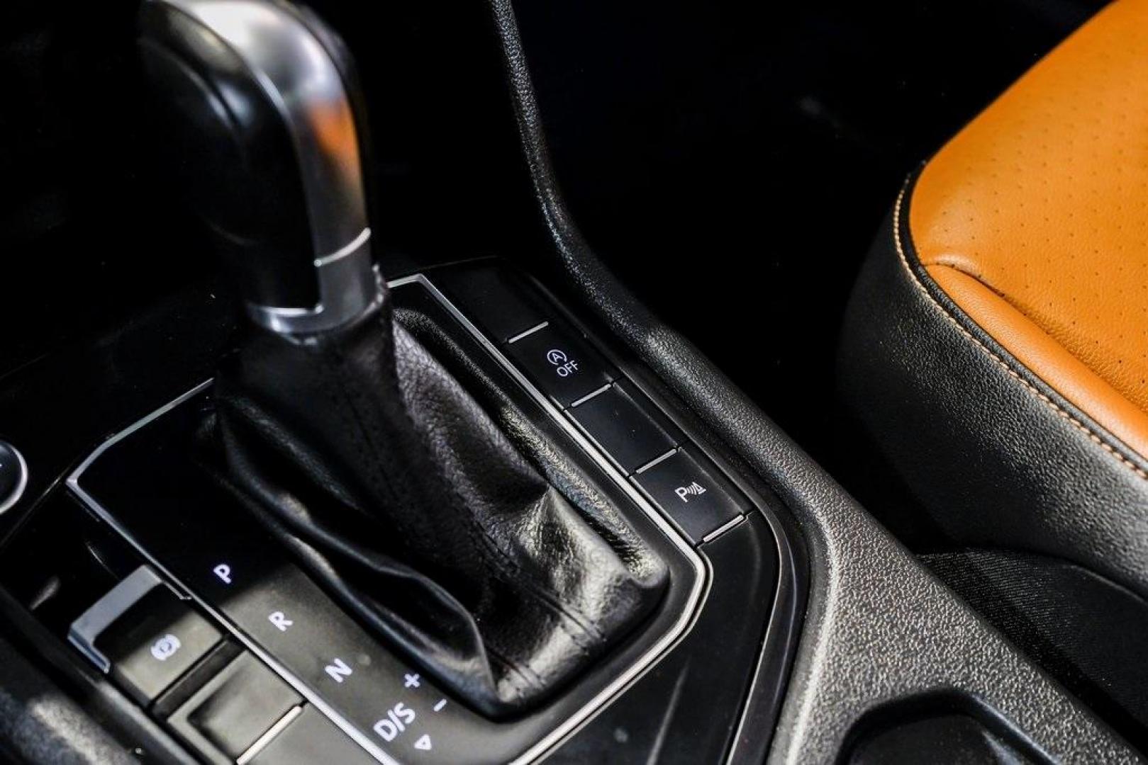 2019 Deep Black /Golden Oak and Black Volkswagen Tiguan 2.0T SEL (3VV3B7AX4KM) with an 2.0L TSI DOHC engine, Automatic transmission, located at 15300 Midway Rd., Addison, TX, 75001, (972) 702-0011, 32.958321, -96.838074 - Photo#29