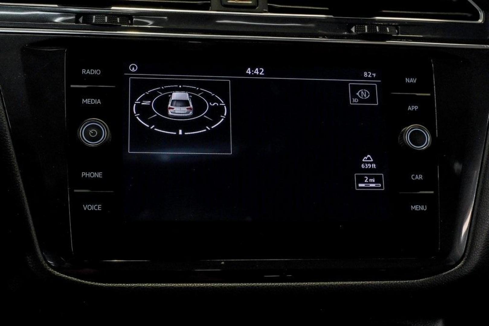 2019 Deep Black /Golden Oak and Black Volkswagen Tiguan 2.0T SEL (3VV3B7AX4KM) with an 2.0L TSI DOHC engine, Automatic transmission, located at 15300 Midway Rd., Addison, TX, 75001, (972) 702-0011, 32.958321, -96.838074 - Photo#36