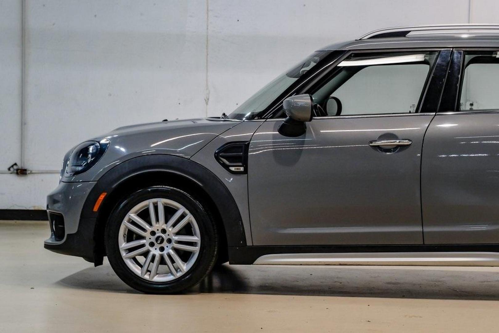 2020 Gray Metallic /Carbon Black MINI Cooper Countryman (WMZYW3C06L3) with an 1.5L I-3 engine, Automatic transmission, located at 15300 Midway Rd., Addison, TX, 75001, (972) 702-0011, 32.958321, -96.838074 - Photo#16