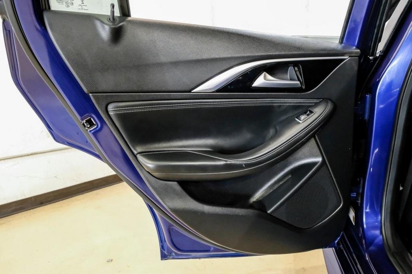 2019 Ink Blue /Graphite INFINITI QX30 Sport (SJKCH5CP8KA) with an 2.0L I4 DOHC Turbocharged engine, Automatic transmission, located at 15300 Midway Rd., Addison, TX, 75001, (972) 702-0011, 32.958321, -96.838074 - Photo#53