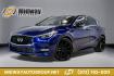 2019 Ink Blue /Graphite INFINITI QX30 Sport (SJKCH5CP8KA) with an 2.0L I4 DOHC Turbocharged engine, Automatic transmission, located at 15300 Midway Rd., Addison, TX, 75001, (972) 702-0011, 32.958321, -96.838074 - 2019 INFINITI QX30 Sport<br><br>Now Available at Midway Auto Group, Addison, Texas<br><br>Aggressive, athletic, and premium the 2019 INFINITI QX30 Sport stands out with its lower stance, sport-tuned suspension, upgraded interior, and bold styling enhancements. As the performance-oriented model in th - Photo#0