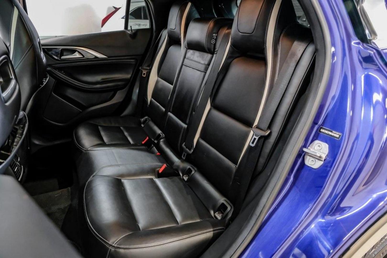 2019 Ink Blue /Graphite INFINITI QX30 Sport (SJKCH5CP8KA) with an 2.0L I4 DOHC Turbocharged engine, Automatic transmission, located at 15300 Midway Rd., Addison, TX, 75001, (972) 702-0011, 32.958321, -96.838074 - 2019 INFINITI QX30 Sport<br><br>Now Available at Midway Auto Group, Addison, Texas<br><br>Aggressive, athletic, and premium the 2019 INFINITI QX30 Sport stands out with its lower stance, sport-tuned suspension, upgraded interior, and bold styling enhancements. As the performance-oriented model in th - Photo#46