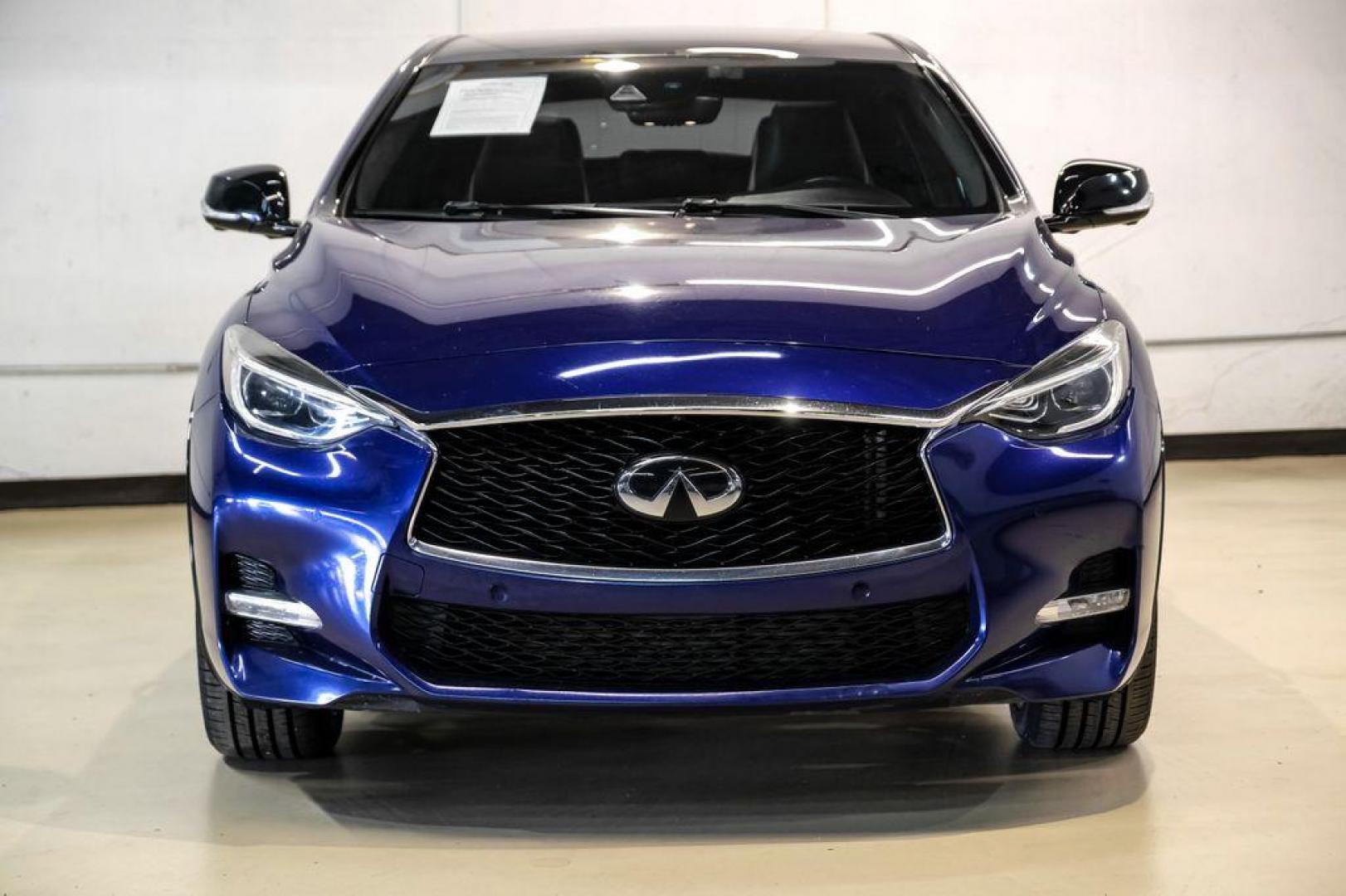 2019 Ink Blue /Graphite INFINITI QX30 Sport (SJKCH5CP8KA) with an 2.0L I4 DOHC Turbocharged engine, Automatic transmission, located at 15300 Midway Rd., Addison, TX, 75001, (972) 702-0011, 32.958321, -96.838074 - 2019 INFINITI QX30 Sport<br><br>Now Available at Midway Auto Group, Addison, Texas<br><br>Aggressive, athletic, and premium the 2019 INFINITI QX30 Sport stands out with its lower stance, sport-tuned suspension, upgraded interior, and bold styling enhancements. As the performance-oriented model in th - Photo#5
