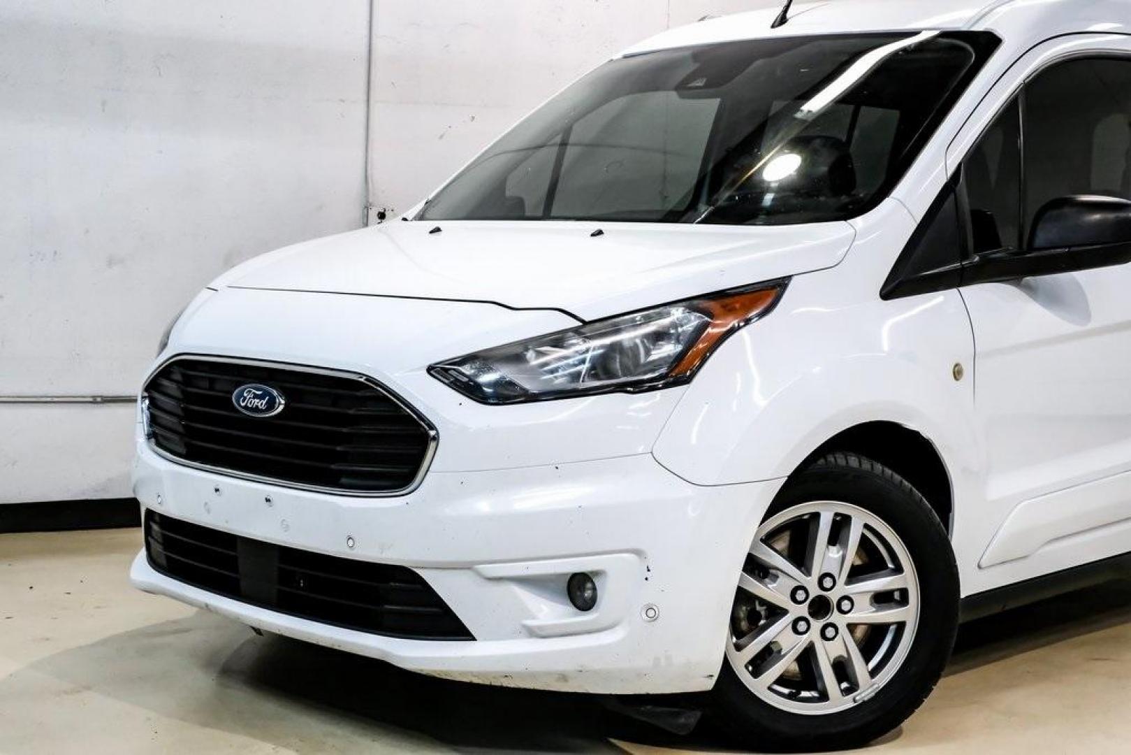 2020 Frozen White /Palazzo Grey Ford Transit Connect XLT (NM0GS9F26L1) with an I4 engine, Automatic transmission, located at 15300 Midway Rd., Addison, TX, 75001, (972) 702-0011, 32.958321, -96.838074 - Photo#4