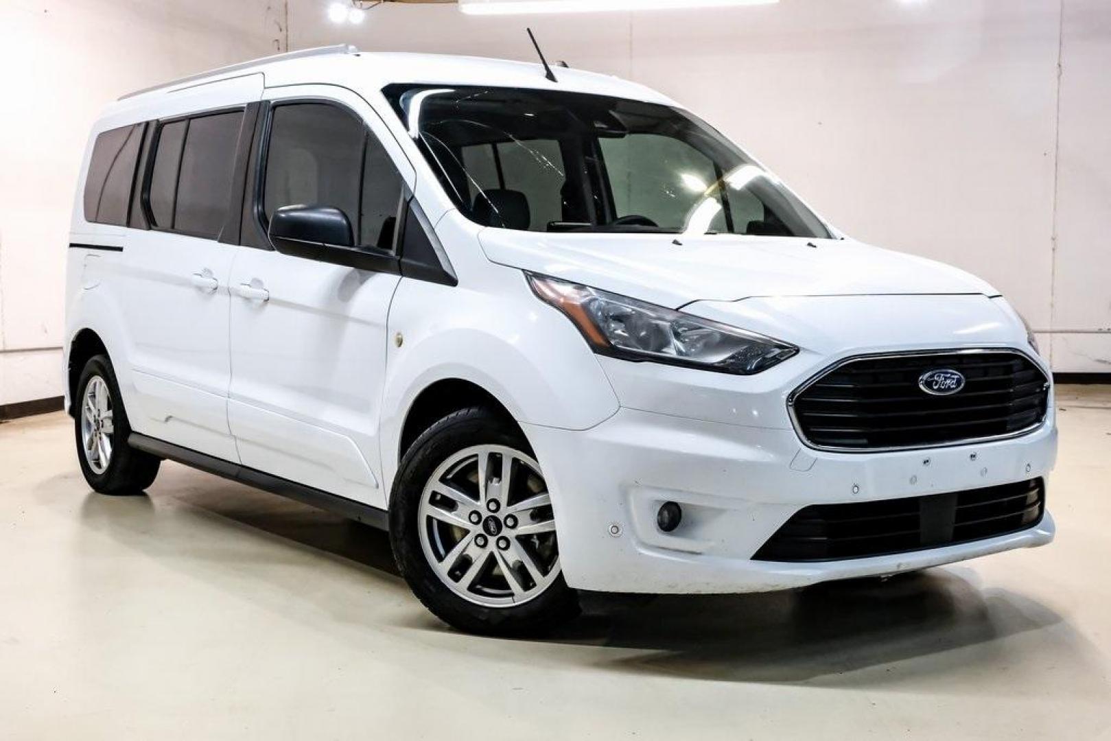 2020 Frozen White /Palazzo Grey Ford Transit Connect XLT (NM0GS9F26L1) with an I4 engine, Automatic transmission, located at 15300 Midway Rd., Addison, TX, 75001, (972) 702-0011, 32.958321, -96.838074 - Photo#7