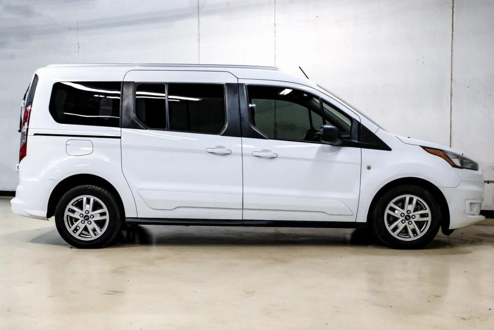 2020 Frozen White /Palazzo Grey Ford Transit Connect XLT (NM0GS9F26L1) with an I4 engine, Automatic transmission, located at 15300 Midway Rd., Addison, TX, 75001, (972) 702-0011, 32.958321, -96.838074 - Photo#8