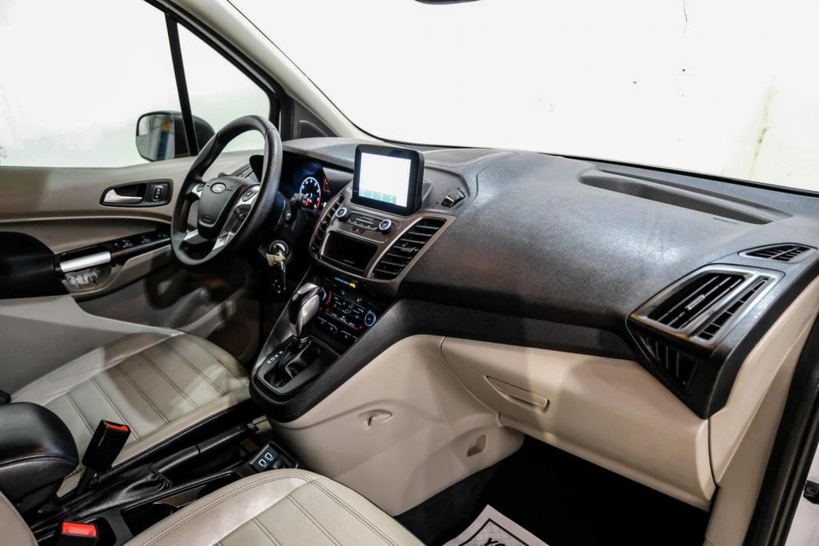 2020 Frozen White /Palazzo Grey Ford Transit Connect XLT (NM0GS9F26L1) with an I4 engine, Automatic transmission, located at 15300 Midway Rd., Addison, TX, 75001, (972) 702-0011, 32.958321, -96.838074 - Photo#17