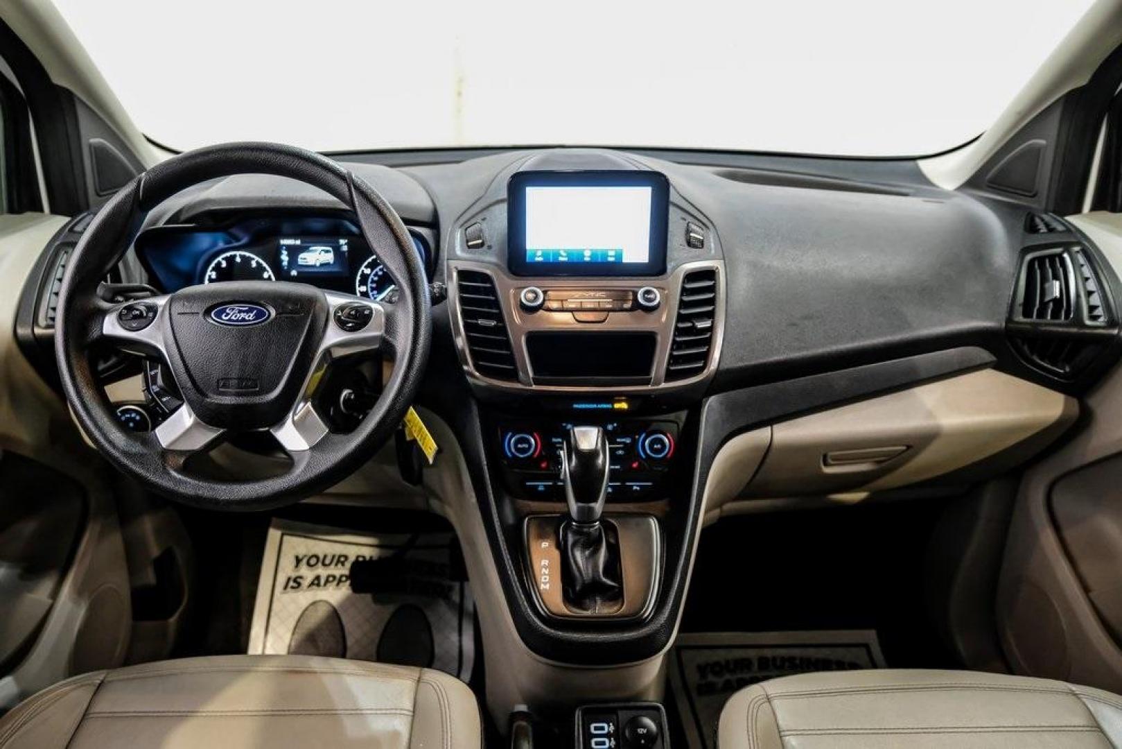 2020 Frozen White /Palazzo Grey Ford Transit Connect XLT (NM0GS9F26L1) with an I4 engine, Automatic transmission, located at 15300 Midway Rd., Addison, TX, 75001, (972) 702-0011, 32.958321, -96.838074 - Photo#19