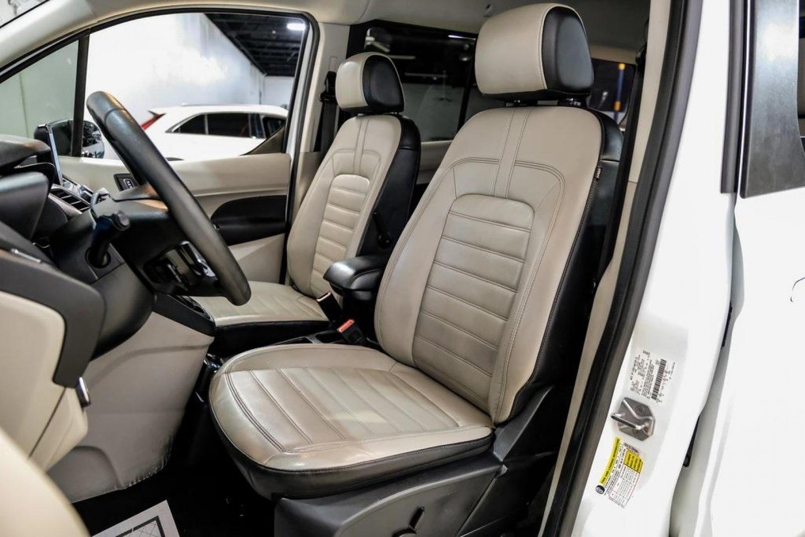 2020 Frozen White /Palazzo Grey Ford Transit Connect XLT (NM0GS9F26L1) with an I4 engine, Automatic transmission, located at 15300 Midway Rd., Addison, TX, 75001, (972) 702-0011, 32.958321, -96.838074 - Photo#40