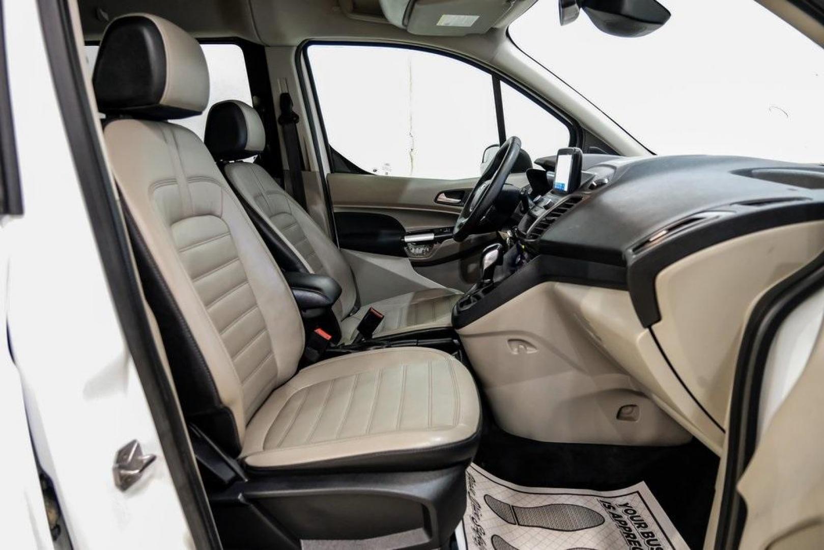 2020 Frozen White /Palazzo Grey Ford Transit Connect XLT (NM0GS9F26L1) with an I4 engine, Automatic transmission, located at 15300 Midway Rd., Addison, TX, 75001, (972) 702-0011, 32.958321, -96.838074 - Photo#42