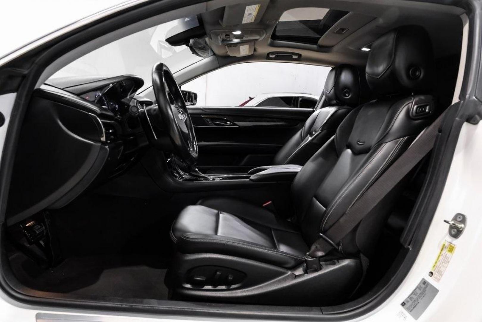 2017 Crystal White Tricoat /Jet Black With Jet Black Accents Cadillac ATS 2.0L Turbo (1G6AA1RX0H0) with an 2.0L Turbo I4 DI DOHC VVT engine, Automatic transmission, located at 15300 Midway Rd., Addison, TX, 75001, (972) 702-0011, 32.958321, -96.838074 - Photo#3