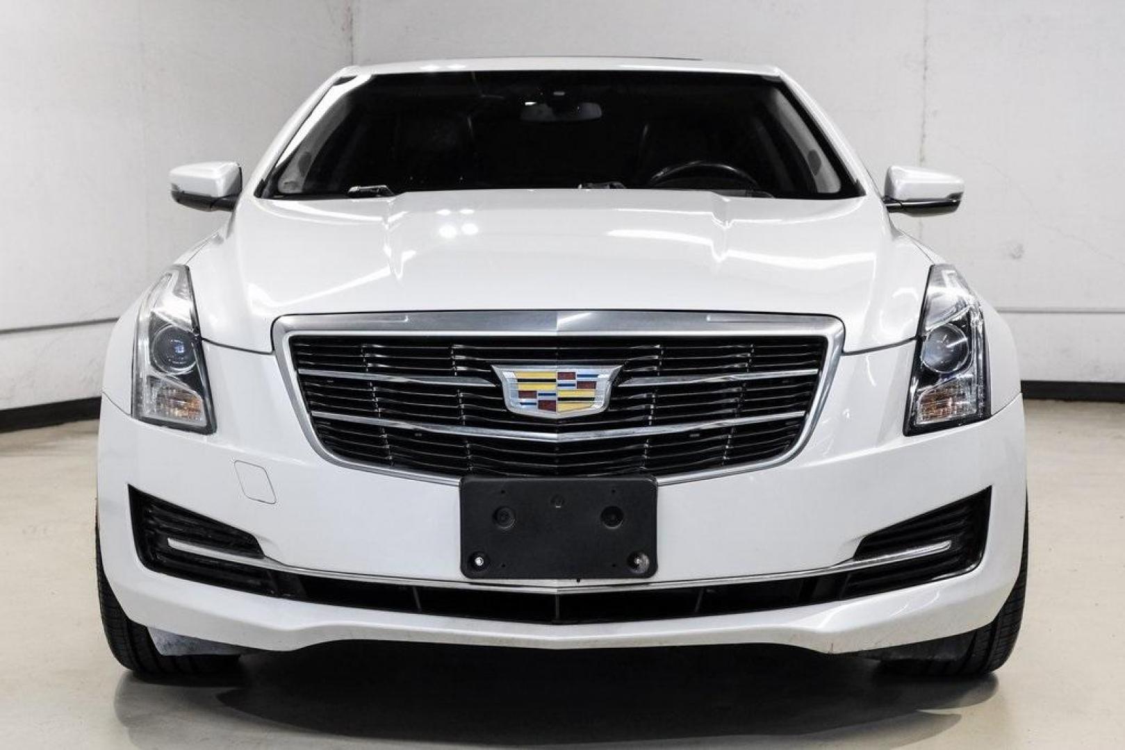 2017 Crystal White Tricoat /Jet Black With Jet Black Accents Cadillac ATS 2.0L Turbo (1G6AA1RX0H0) with an 2.0L Turbo I4 DI DOHC VVT engine, Automatic transmission, located at 15300 Midway Rd., Addison, TX, 75001, (972) 702-0011, 32.958321, -96.838074 - Photo#5