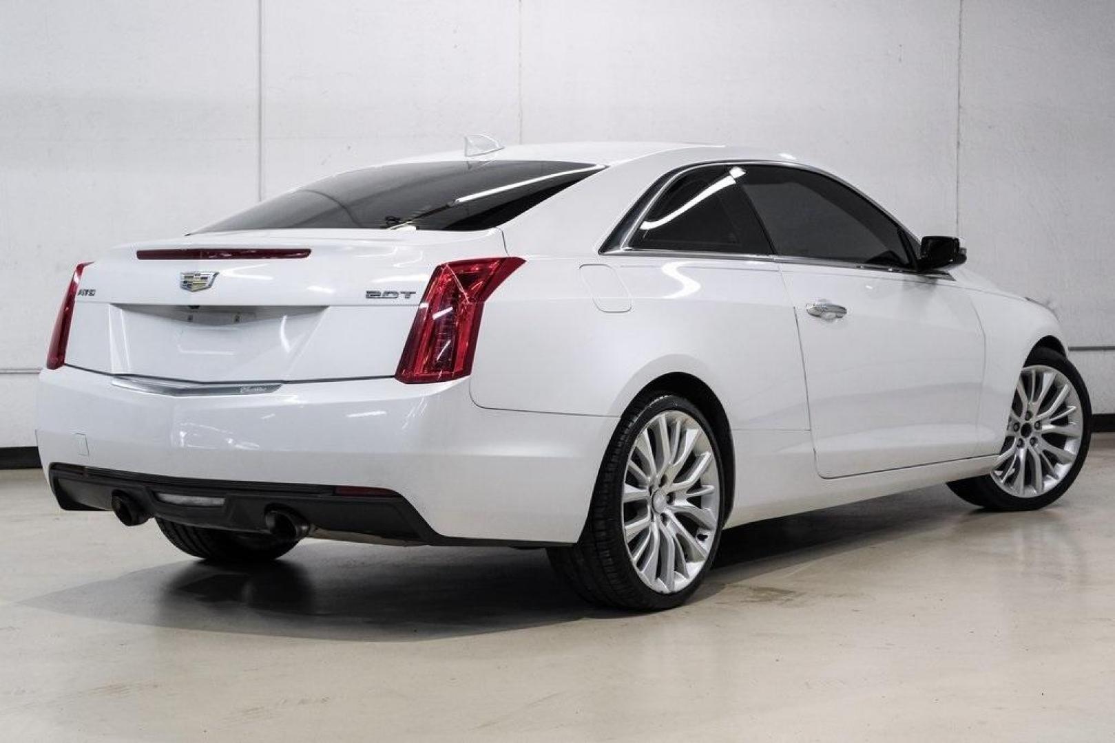 2017 Crystal White Tricoat /Jet Black With Jet Black Accents Cadillac ATS 2.0L Turbo (1G6AA1RX0H0) with an 2.0L Turbo I4 DI DOHC VVT engine, Automatic transmission, located at 15300 Midway Rd., Addison, TX, 75001, (972) 702-0011, 32.958321, -96.838074 - Photo#8