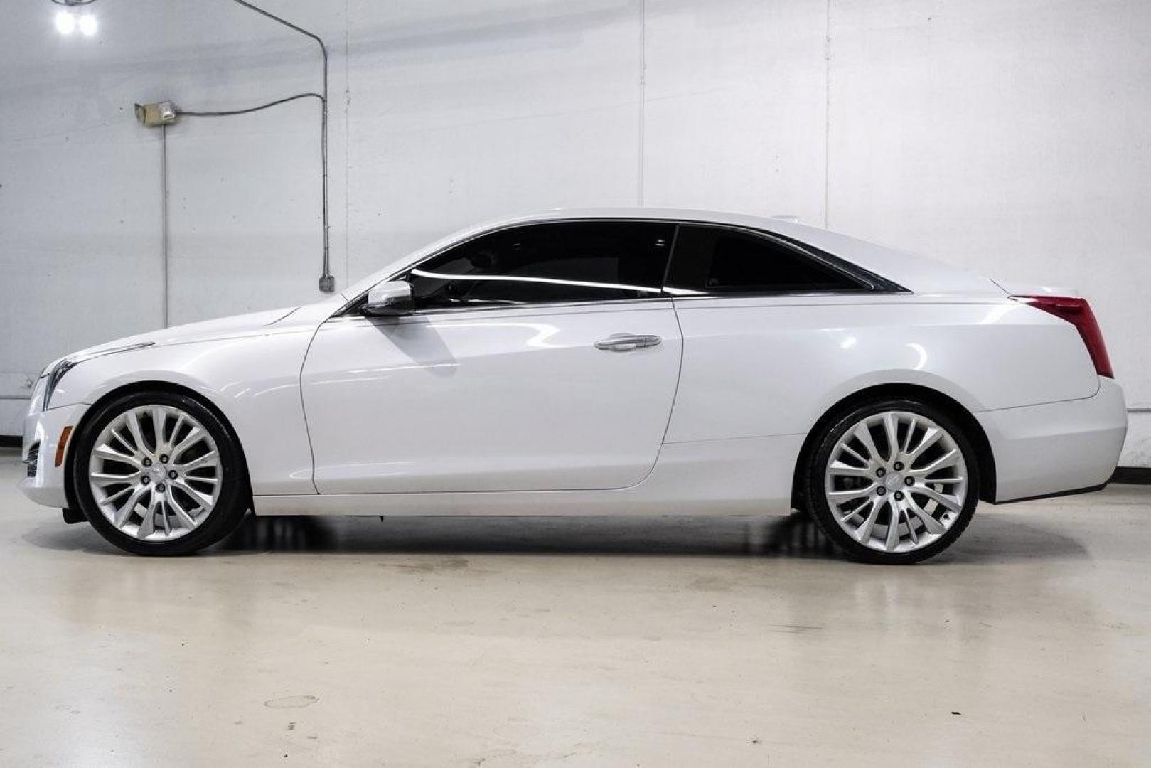 2017 Crystal White Tricoat /Jet Black With Jet Black Accents Cadillac ATS 2.0L Turbo (1G6AA1RX0H0) with an 2.0L Turbo I4 DI DOHC VVT engine, Automatic transmission, located at 15300 Midway Rd., Addison, TX, 75001, (972) 702-0011, 32.958321, -96.838074 - Photo#11