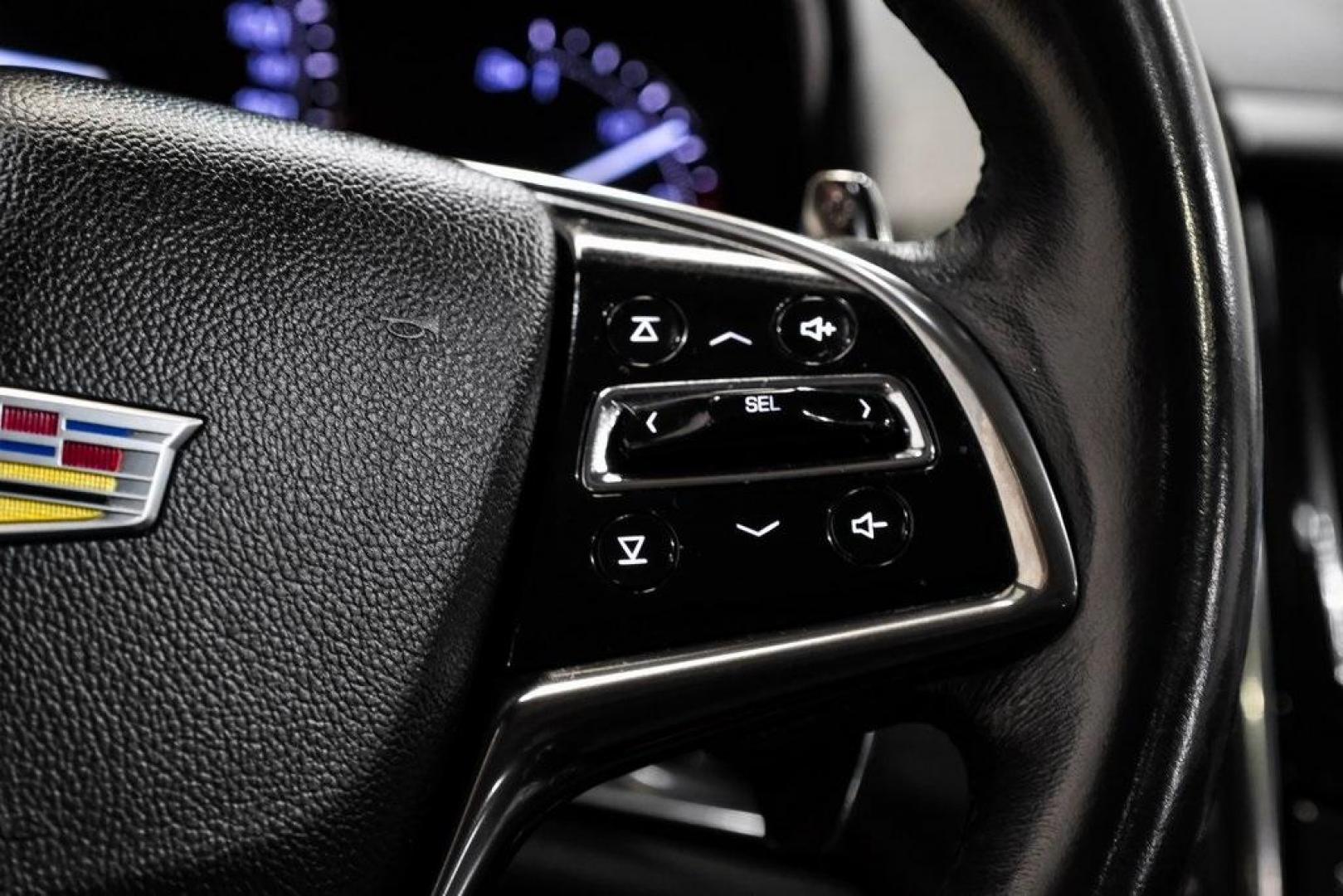 2017 Crystal White Tricoat /Jet Black With Jet Black Accents Cadillac ATS 2.0L Turbo (1G6AA1RX0H0) with an 2.0L Turbo I4 DI DOHC VVT engine, Automatic transmission, located at 15300 Midway Rd., Addison, TX, 75001, (972) 702-0011, 32.958321, -96.838074 - Photo#18