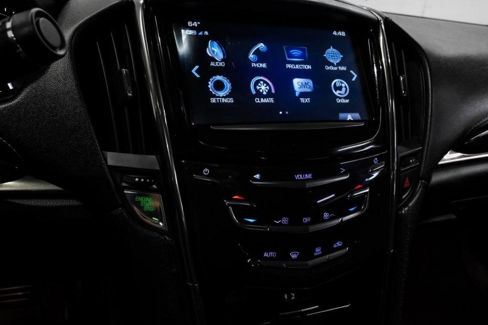 2017 Crystal White Tricoat /Jet Black With Jet Black Accents Cadillac ATS 2.0L Turbo (1G6AA1RX0H0) with an 2.0L Turbo I4 DI DOHC VVT engine, Automatic transmission, located at 15300 Midway Rd., Addison, TX, 75001, (972) 702-0011, 32.958321, -96.838074 - Photo#25