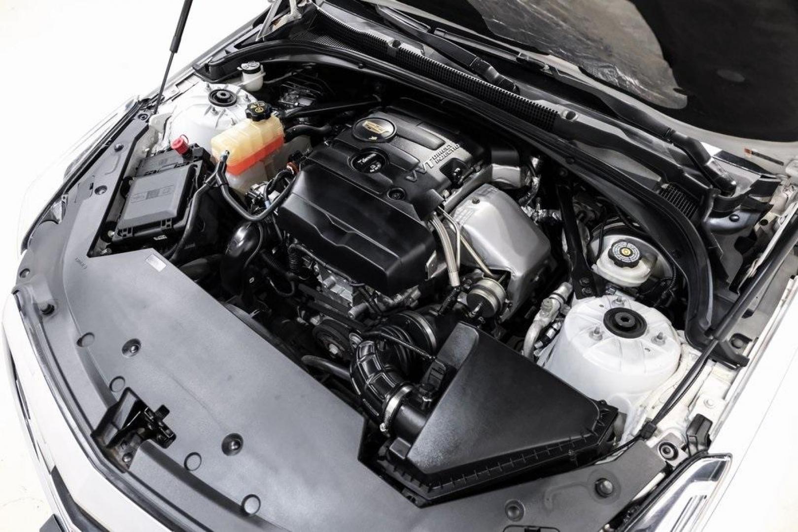 2017 Crystal White Tricoat /Jet Black With Jet Black Accents Cadillac ATS 2.0L Turbo (1G6AA1RX0H0) with an 2.0L Turbo I4 DI DOHC VVT engine, Automatic transmission, located at 15300 Midway Rd., Addison, TX, 75001, (972) 702-0011, 32.958321, -96.838074 - Photo#42