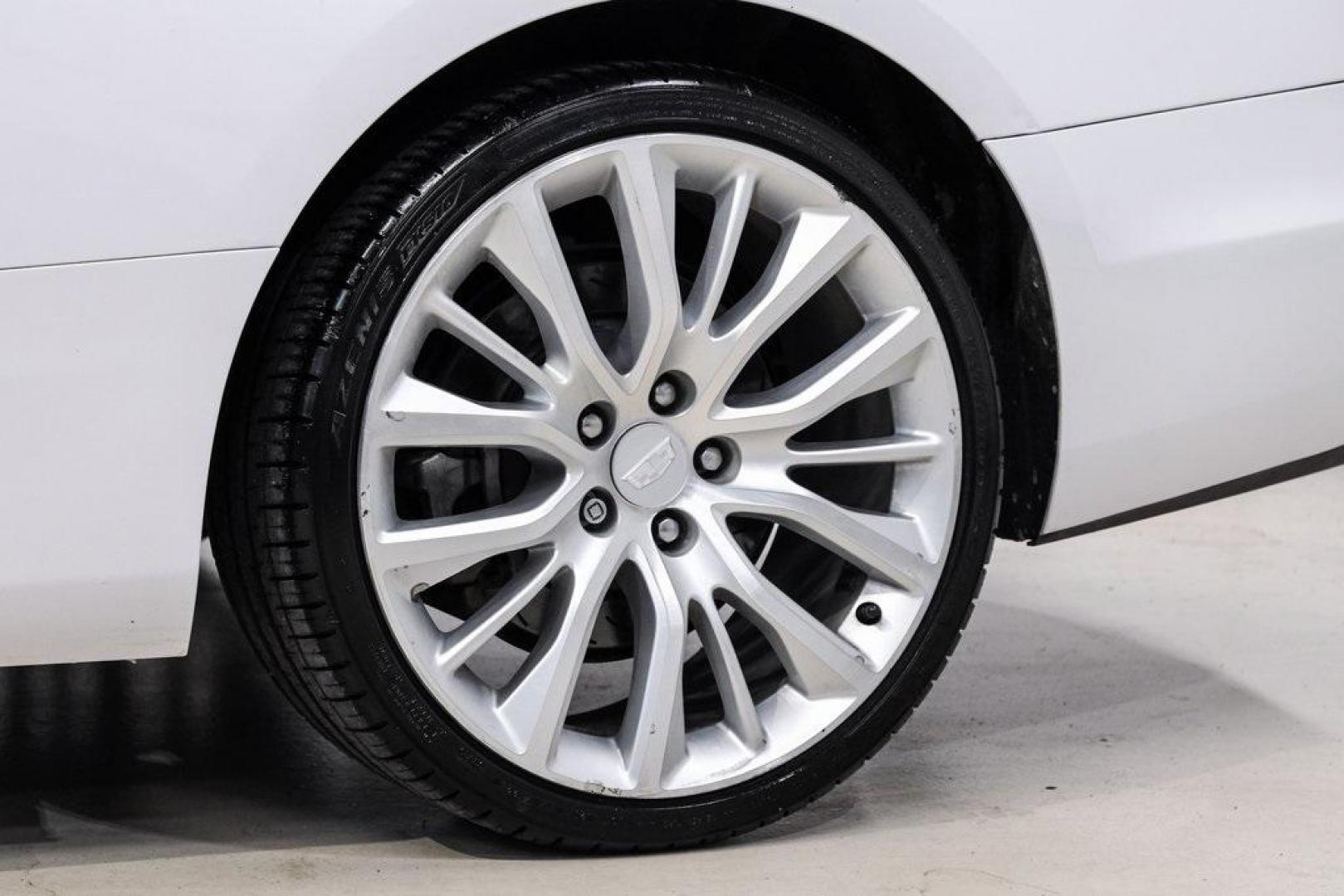 2017 Crystal White Tricoat /Jet Black With Jet Black Accents Cadillac ATS 2.0L Turbo (1G6AA1RX0H0) with an 2.0L Turbo I4 DI DOHC VVT engine, Automatic transmission, located at 15300 Midway Rd., Addison, TX, 75001, (972) 702-0011, 32.958321, -96.838074 - Photo#49