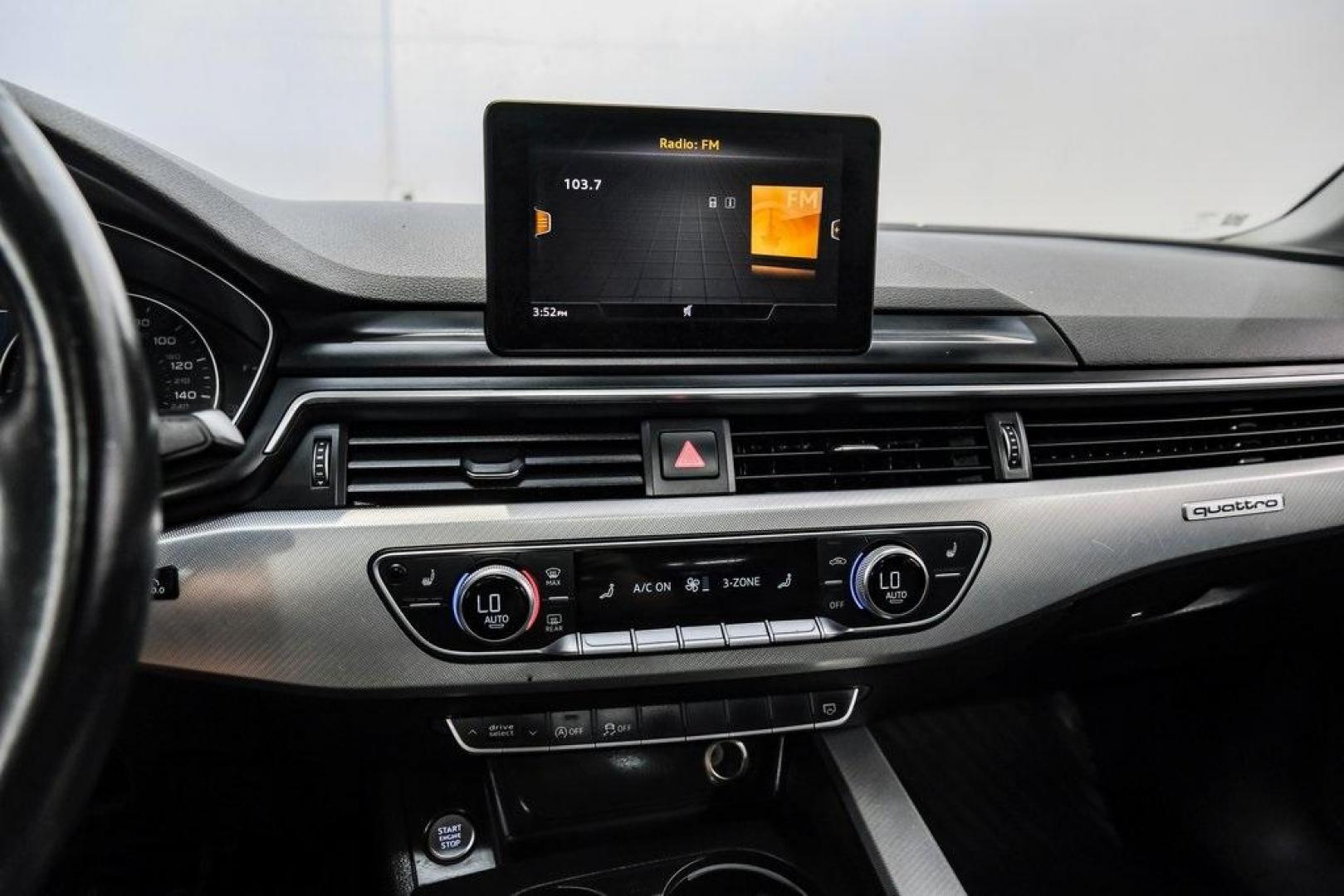 2017 Ibis White /Black Audi A4 2.0T Premium (WAUANAF49HN) with an 2.0L I4 TFSI DOHC engine, Automatic transmission, located at 15300 Midway Rd., Addison, TX, 75001, (972) 702-0011, 32.958321, -96.838074 - 2017 Audi A4 2.0T Premium<br><br>Now Available at Midway Auto Group, Addison, Texas<br><br>Refined, efficient, and unmistakably Audi the 2017 Audi A4 Premium delivers a luxury driving experience with smooth turbocharged performance, a high-quality interior, and advanced technology throughout. With c - Photo#34