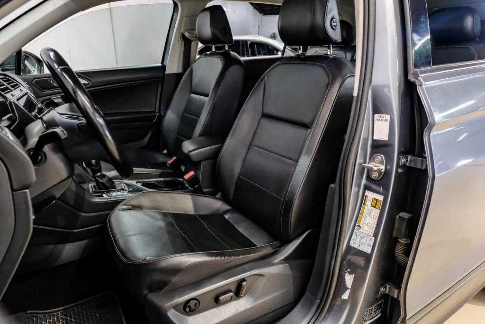 2019 Platinum Gray Metallic /Titan Black Volkswagen Tiguan 2.0T SE (3VV3B7AX8KM) with an 2.0L TSI DOHC engine, Automatic transmission, located at 15300 Midway Rd., Addison, TX, 75001, (972) 702-0011, 32.958321, -96.838074 - Photo#38